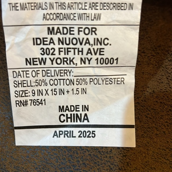 Stylehouse | βSpill The Teaββ Gingham Embroidered Pillow - Picture 2 of 6